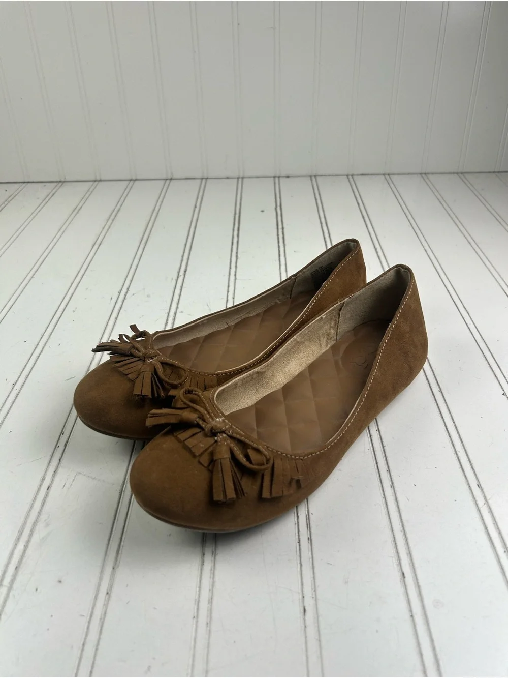 Mudd brown faux